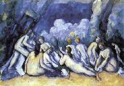 Paul Cezanne Les Grandes Baigneuses oil painting reproduction